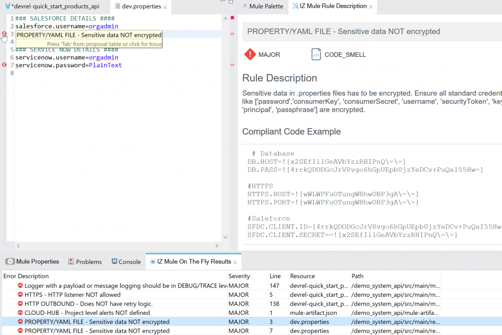 mulesoft static code analysis
and how it is better than MuleLint.
Mulesoft Code quality.
